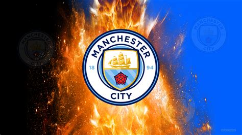 Manchester City Logo Wallpaper - WallpaperSafari