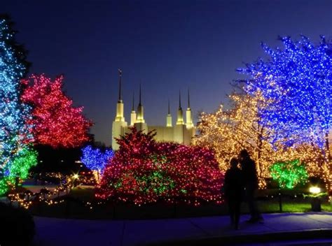 40+ Mormon Temple Christmas Lights Night Stock Photos, Pictures ...