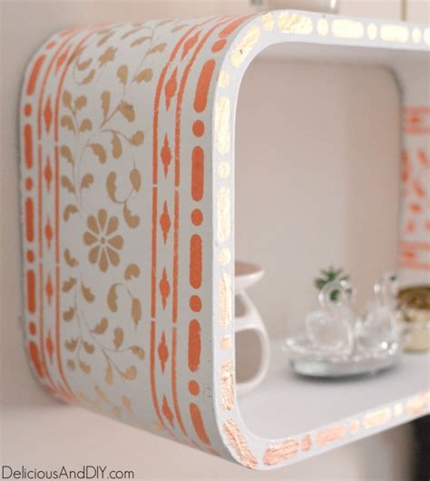 10 Stencil Furniture Makeovers - Delicious And DIY