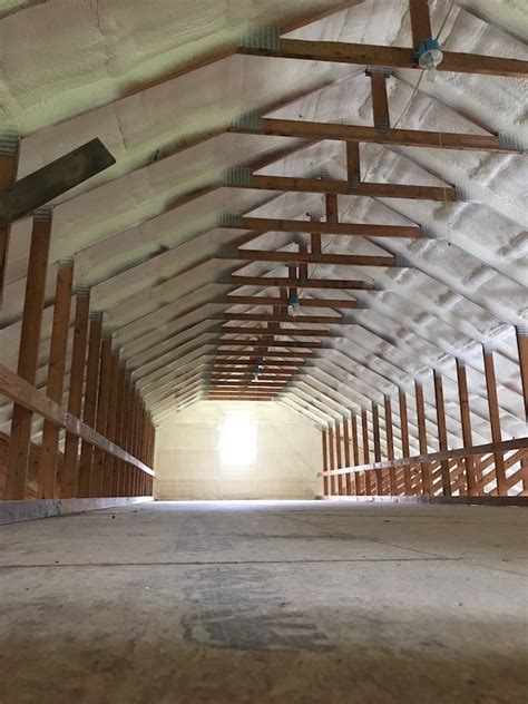 Pole Barn Insulation Michigan | Spray Foam Installation - Michigan ...