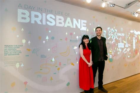 Museum of Brisbane's 100% Brisbane exhibition on Behance