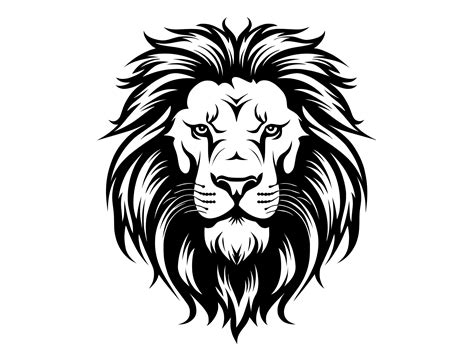 Lion Head SVG Lion Silhouette Lion Head Clipart Lion Cut - Etsy Australia