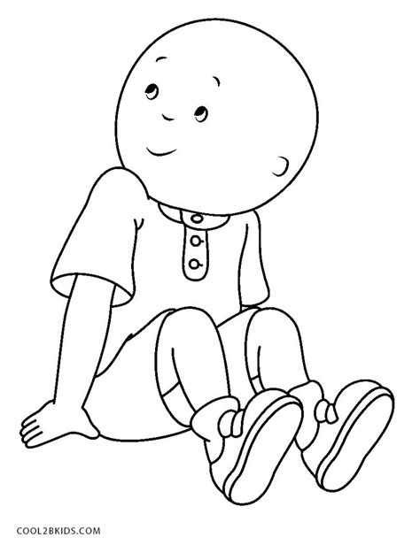 Free Printable Caillou Coloring Pages For Kids | Cool2bKids