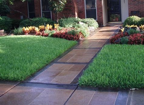 Concrete Walkway - Carrollton, TX - Photo Gallery - Landscaping Network