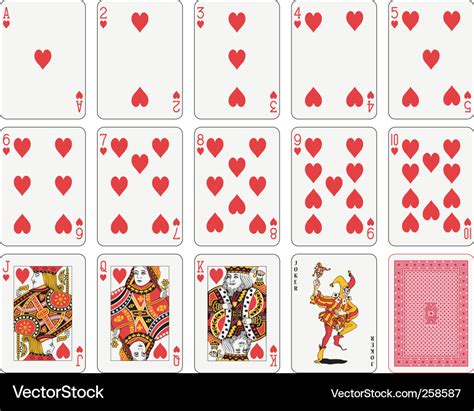 Playing cards Royalty Free Vector Image - VectorStock