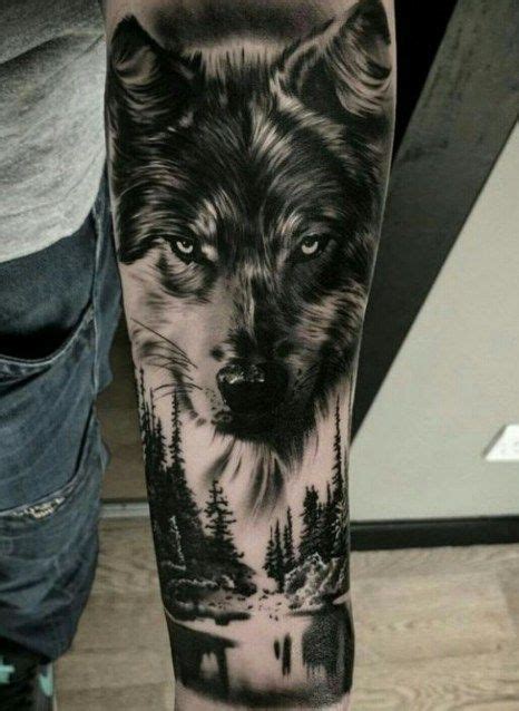 Wolf Spirit Animal Wolf Tattoo Meaning For Guys