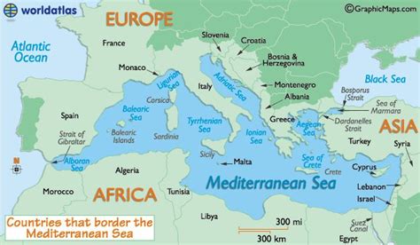 Mediterranean Sea In World Outline Map - Cindra Carmelina