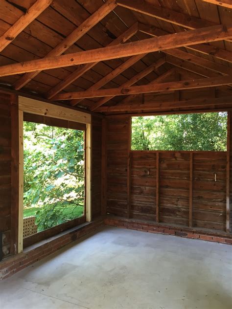 Shed Interior Progress - thewhitebuffalostylingco.com