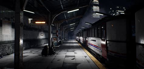 ArtStation - Train Station