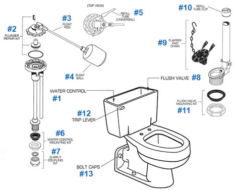 American Standard Toilet Seat Repair Parts – Velcromag