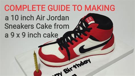 Menge Schätzen Farmer jordan sneaker cake tutorial Salami Gleichmäßig ...