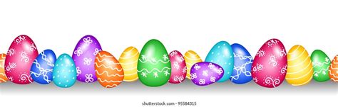 2,665 Seamless Easter Egg Border Images, Stock Photos & Vectors ...