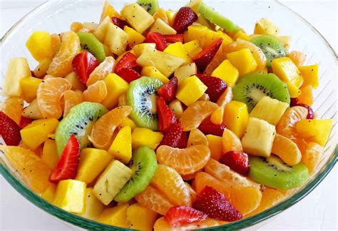 Tropical Fruit Salad - Valya's Taste of Home