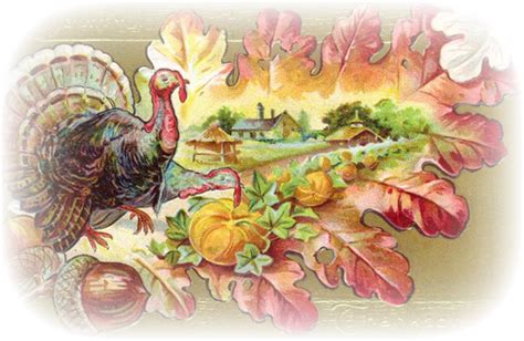 Free Vintage Thanksgiving Clip Art - Vintage Holiday Crafts