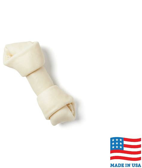 BONES & CHEWS Made in USA 6" Rawhide Bone Dog Treat, 1ct - Chewy.com