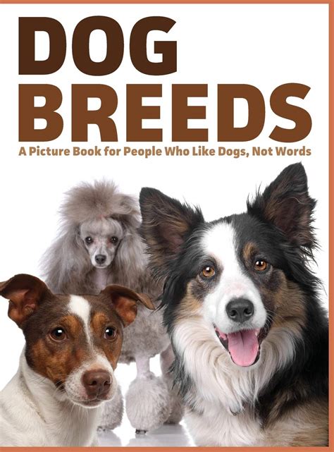 Dog Breeds: A Picture Book for People Who Like Dogs, Not Words by ...