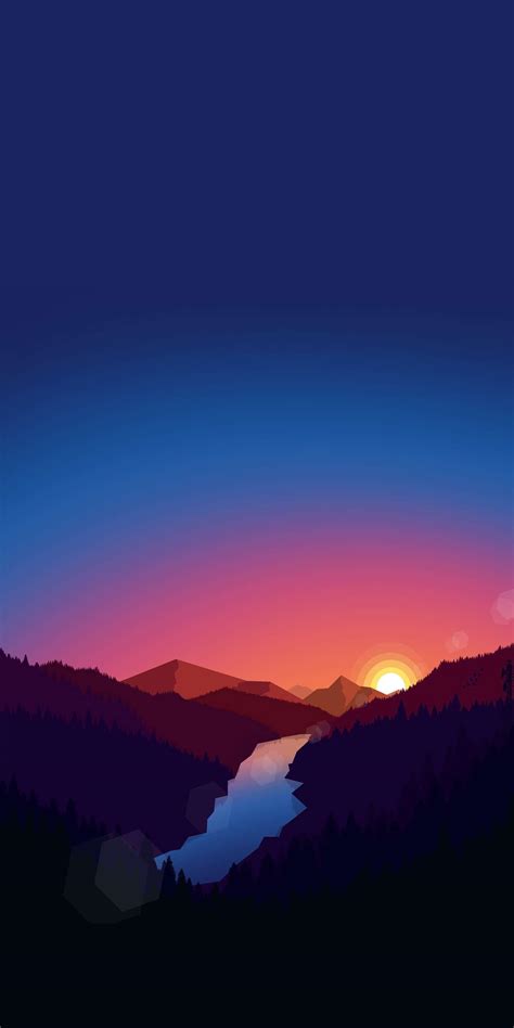 PicZene - Minimalist Nature Phone Wallpaper