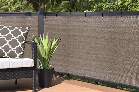 Home & Garden Balcony Shade Cloth Privacy Screen Cover Outdoor Fence ...