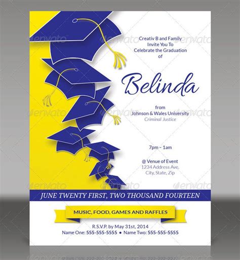 Graduation Bbq Invitations