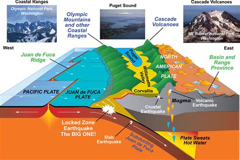 Convergent Plate Boundaries—Subduction Zones - Geology (U.S. National ...