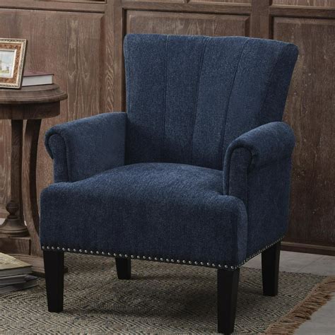 Accent Recliner Chairs, Rivet Tufted Polyester Soft Cushion Armchair ...