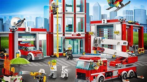 LEGO City: ‘Fire Station’ [60110] – ToysWorld