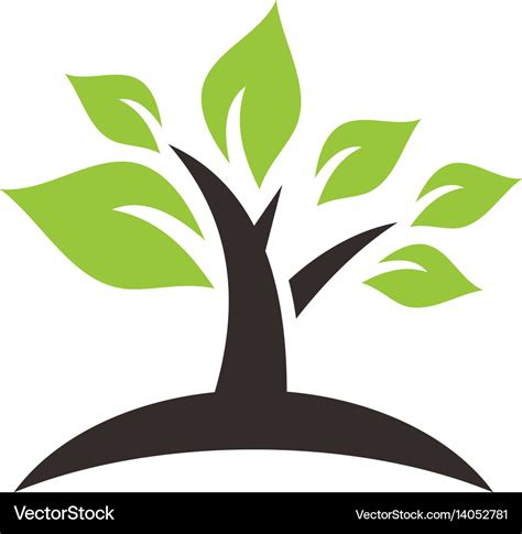 Tree logo Royalty Free Vector Image - VectorStock