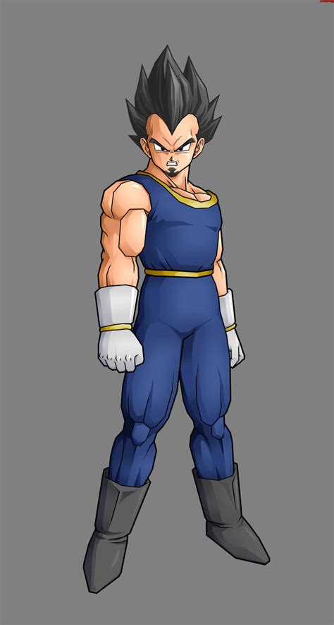 Vegeta AF, adv cell shading by alessandelpho on DeviantArt