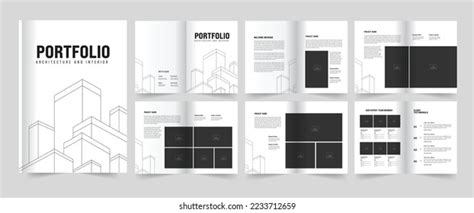 Architecture Portfolio Cover Page Design