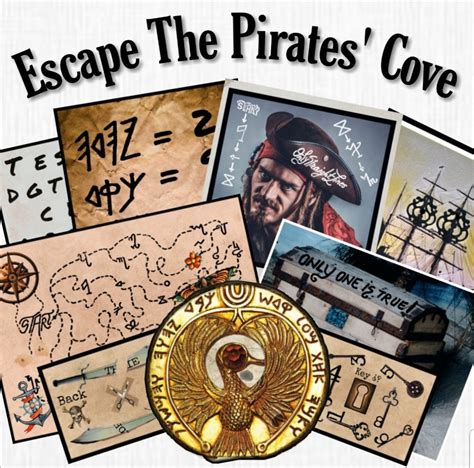 Pirates' Cove Escape Room Printable Game Printable | Etsy