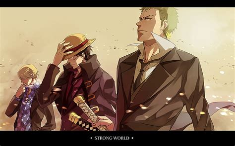 One Piece Luffy Zoro Sanji Wallpaper - Anime Wallpaper HD