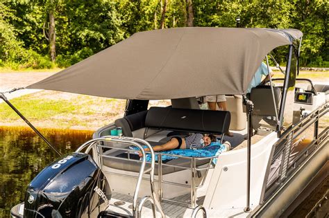 Pontoon Boat Sun Shade System | Boat Sun Shade For Pontoons