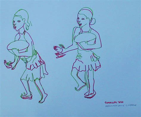 Mbakumba Traditional Dance Zimbabwe Painting by Gloria Ssali - Pixels