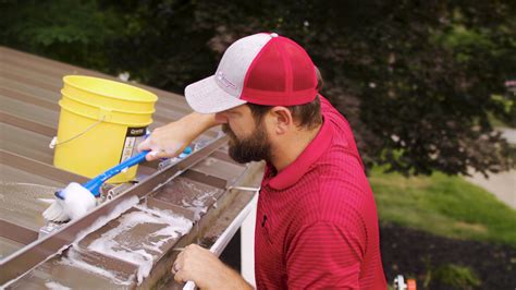 How to Clean a Metal Roof: Maintenance, Tough Stains, Methods to Avoid ...