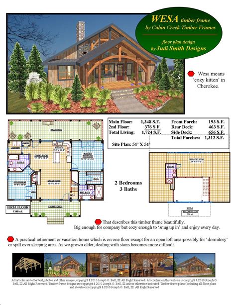 Timber Frame Home Floor Plans - floorplans.click