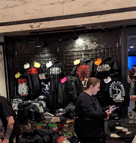 Merch booth pics : r/SlaughterToPrevail