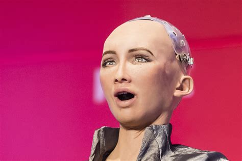 Erfahrene Person Großes Universum Anerkennung sophia roboter ...