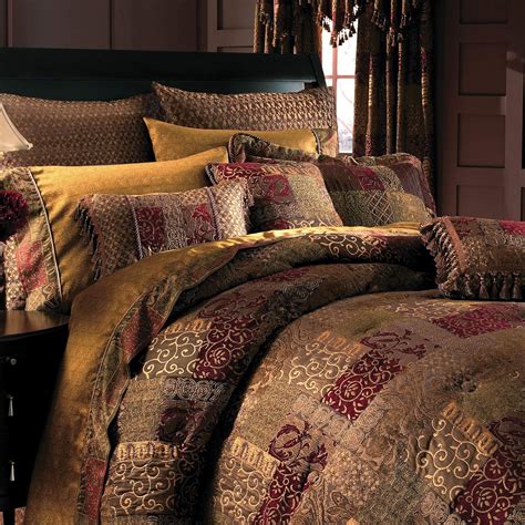 Red And Brown King Comforter Sets - Woolrich Alton 4 Piece Red Black ...