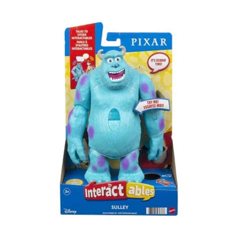 Disney Pixar Monsters Inc Interactables Sulley Action Figure, 1 Unit ...