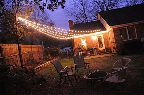 Ideas For Hanging Patio String Lights