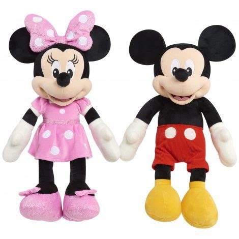 Disney Junior Mickey Mouse Large 19-Inch Plush Minnie Mouse - Just Play ...