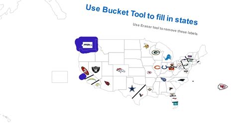 NFL map : Scribble Maps