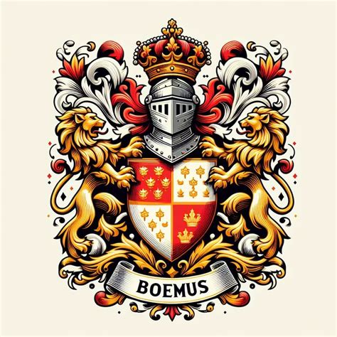 Family Coat Of Arms Dalle Prompt - promptsideas.com