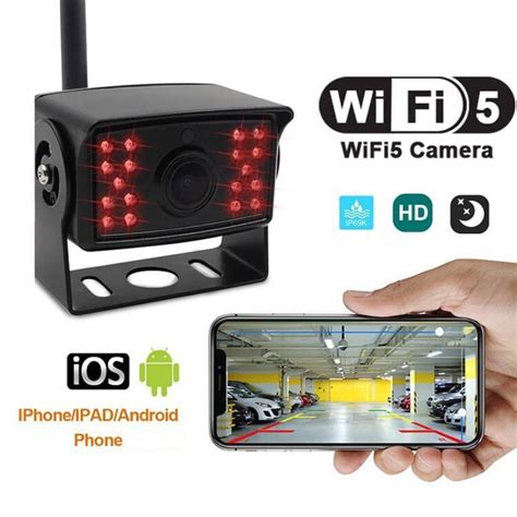 Car WiFi Rear View Camera Truck Vehicle Bus HD Night Vision Wireless ...