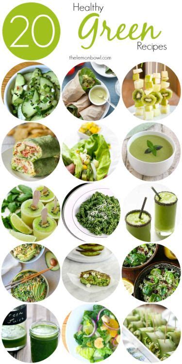 20 HEALTHY GREEN RECIPES | Içecekler