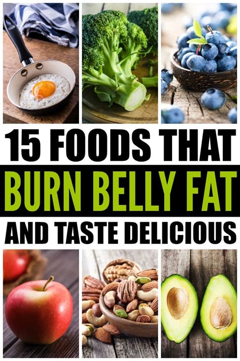 15 Foods That Burn Belly Fat