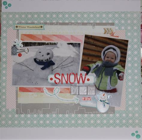 Snow Day Fun - Scrapbook.com | Winter scrapbooking, Scrapbook crafts ...