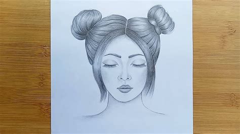 Bun Hairstyle Sketches A 5 different types of go the leonardo wilhelm ...