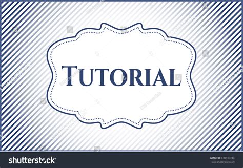 Tutorial Colorful Banner Stock Vector (Royalty Free) 430636744 ...