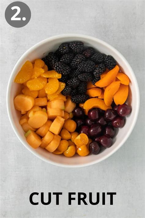 Halloween Fruit Salad (with Honey-Orange Dressing!) - Meaningful Eats